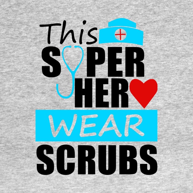 THIS SUPER HERO WEAR SCRUBS by hippyhappy